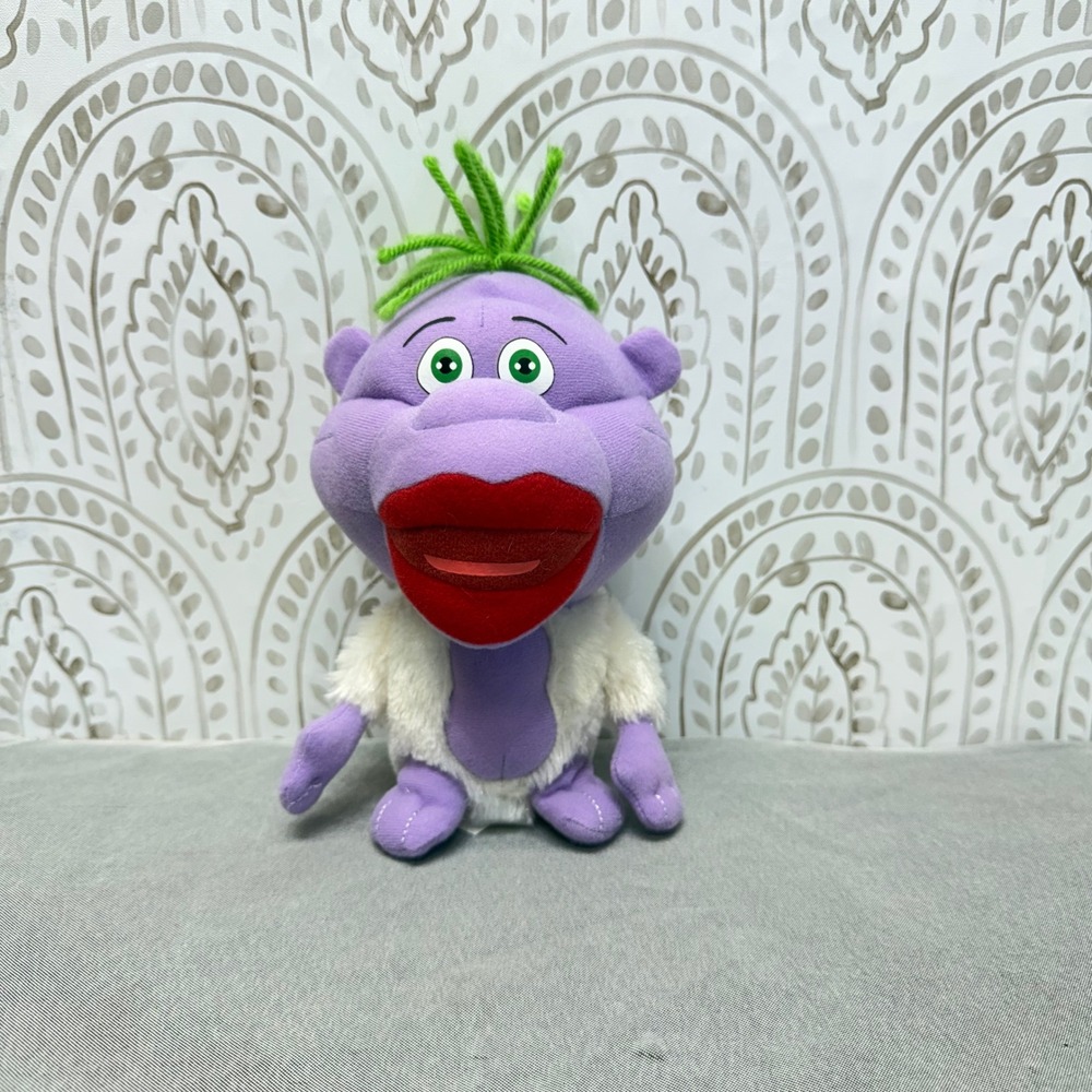 Jeff Dunham Peanut Plush Toy Unisex Small Purple Comedy Character Stuffed Animal